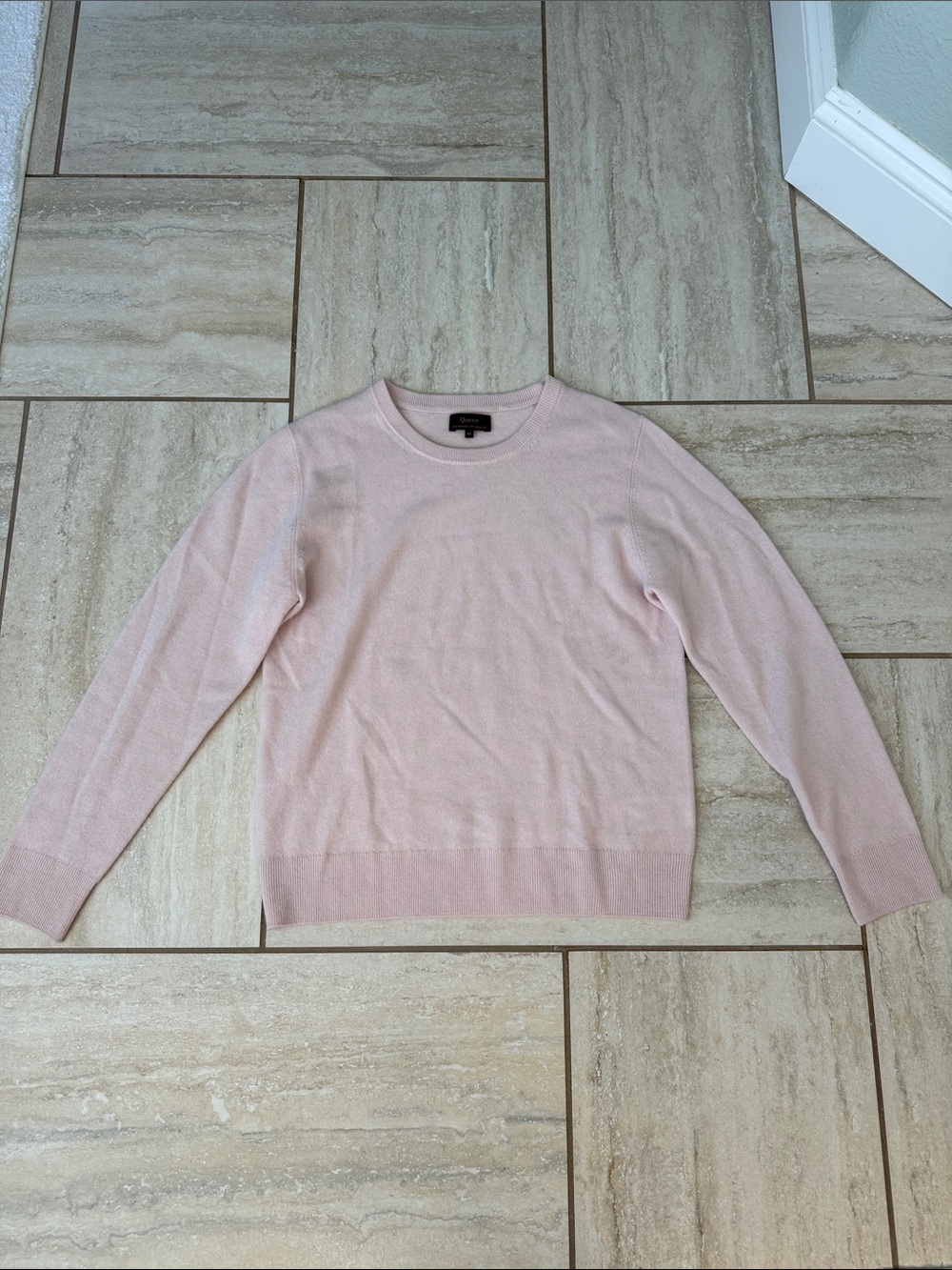 Quince Mongolian Cashmere Crewneck Sweater Quiet Luxury Minimalist